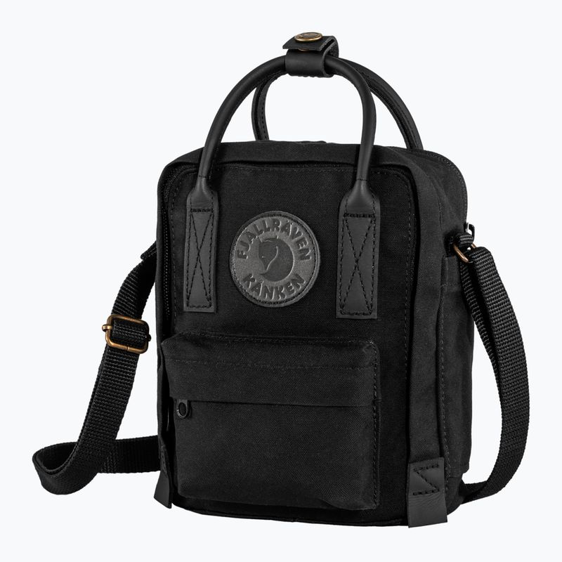 Mažas krepšys Fjällräven Kånken No. 2 Black Sling 2,5 l black 2