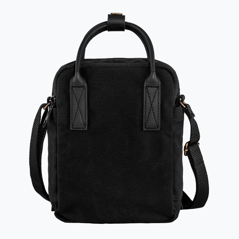 Mažas krepšys Fjällräven Kånken No. 2 Black Sling 2,5 l black 3