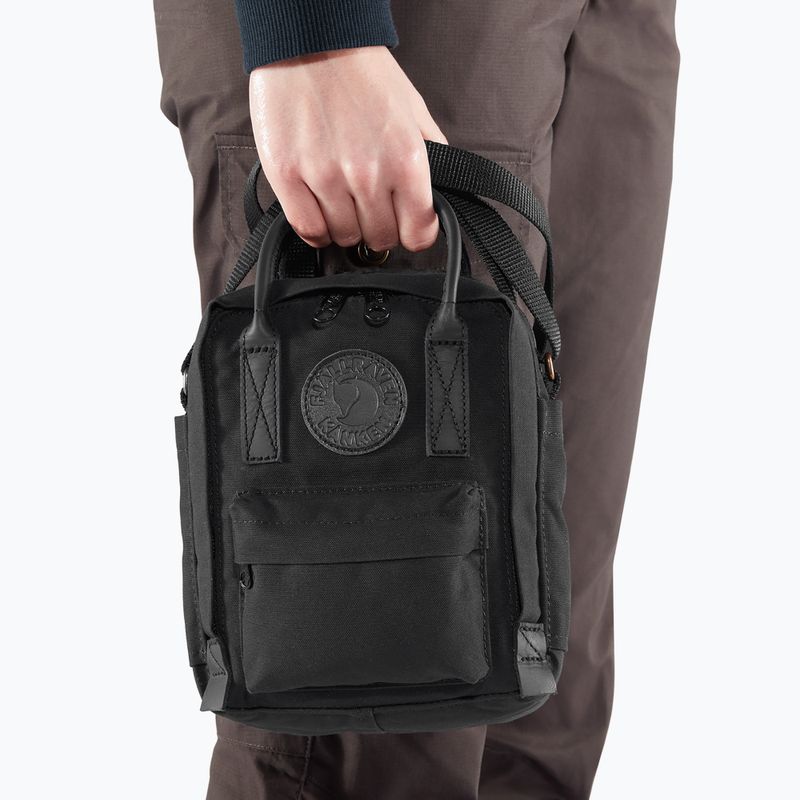 Mažas krepšys Fjällräven Kånken No. 2 Black Sling 2,5 l black 7