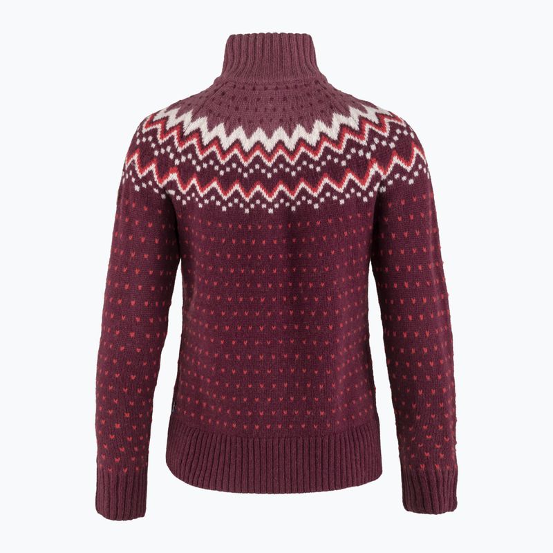 Moteriškas megztinis Fjällräven Övik Knit Cardigan dark garnet 2