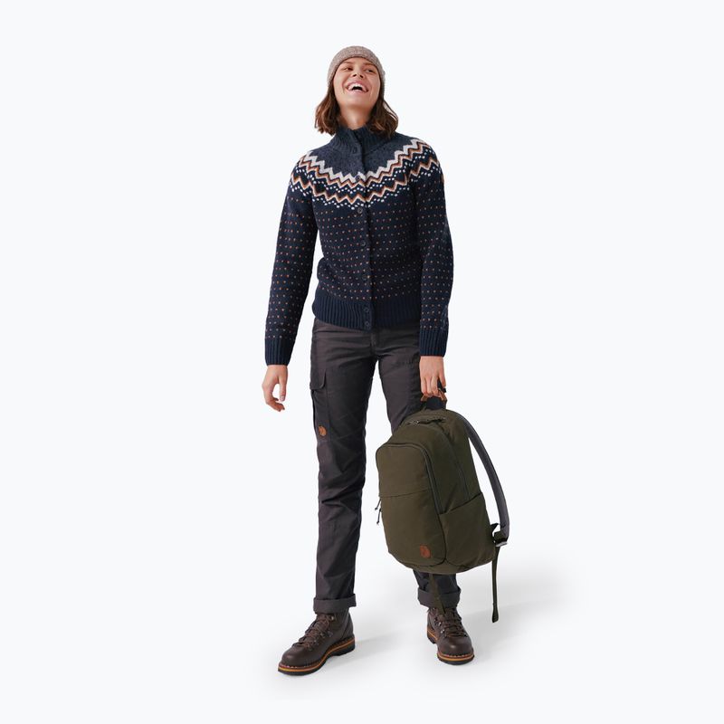 Moteriškas megztinis Fjällräven Övik Knit Cardigan dark navy 4