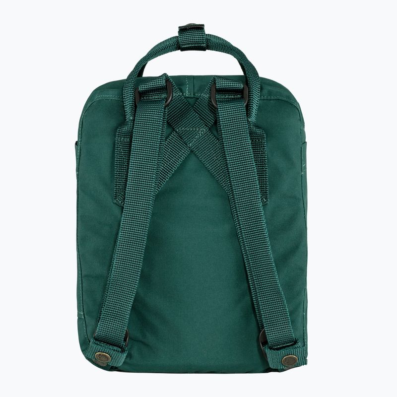 Fjällräven Kanken Mini 667 arctic green vaikiška turistinė kuprinė 2