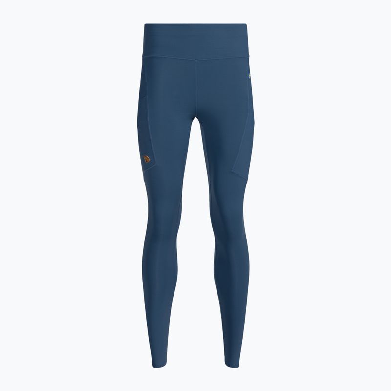 Moteriškos trekingo kelnės Fjällräven Abisko Tights navy blue F84773