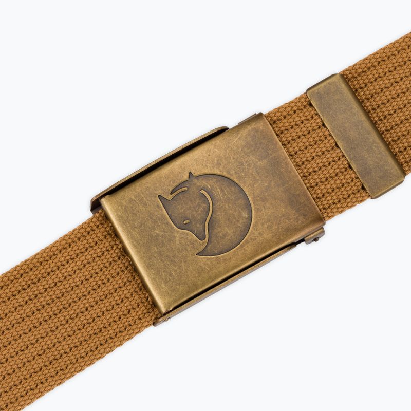 Fjällräven Canvas Brass Belt brown F77297 2