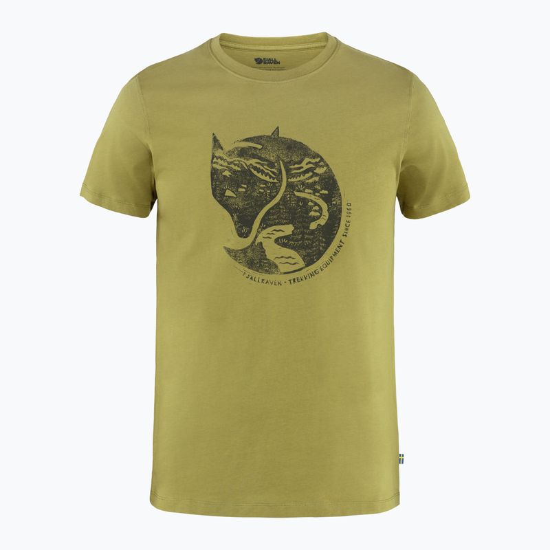 Fjällräven Arctic Fox vyriški trekingo marškinėliai žali F87220