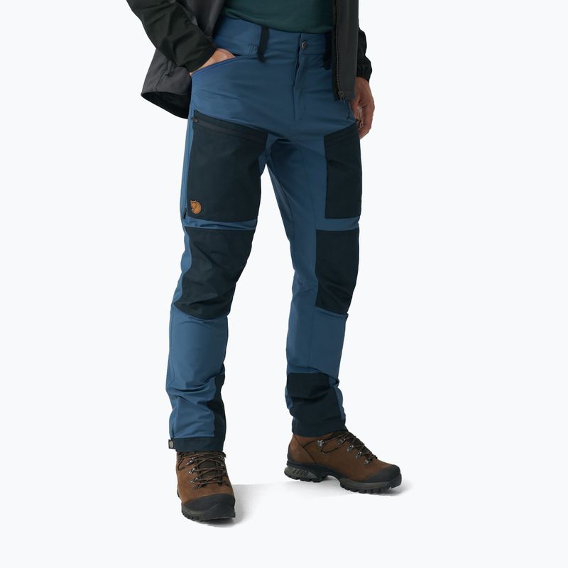 Vyriškos trekingo kelnės Fjällräven Keb Agile blue F86411