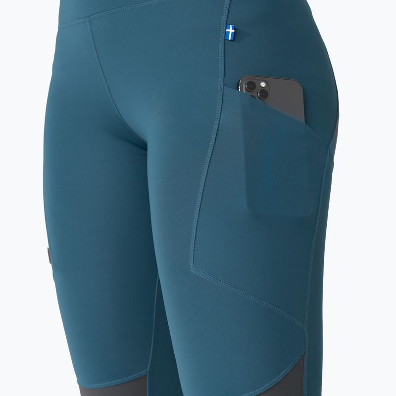 Moteriškos trekingo pėdkelnės Fjällräven Abisko Trekking Tights Pro blue F84771 6