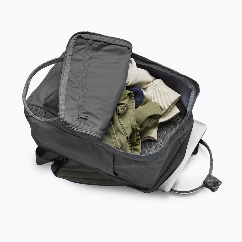 Miesto kuprinė Fjällräven Kanken Laptop 13" 13 l super grey 4