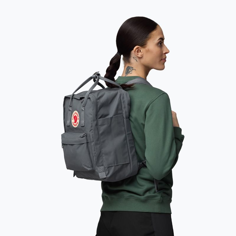 Miesto kuprinė Fjällräven Kanken Laptop 13" 13 l super grey 5