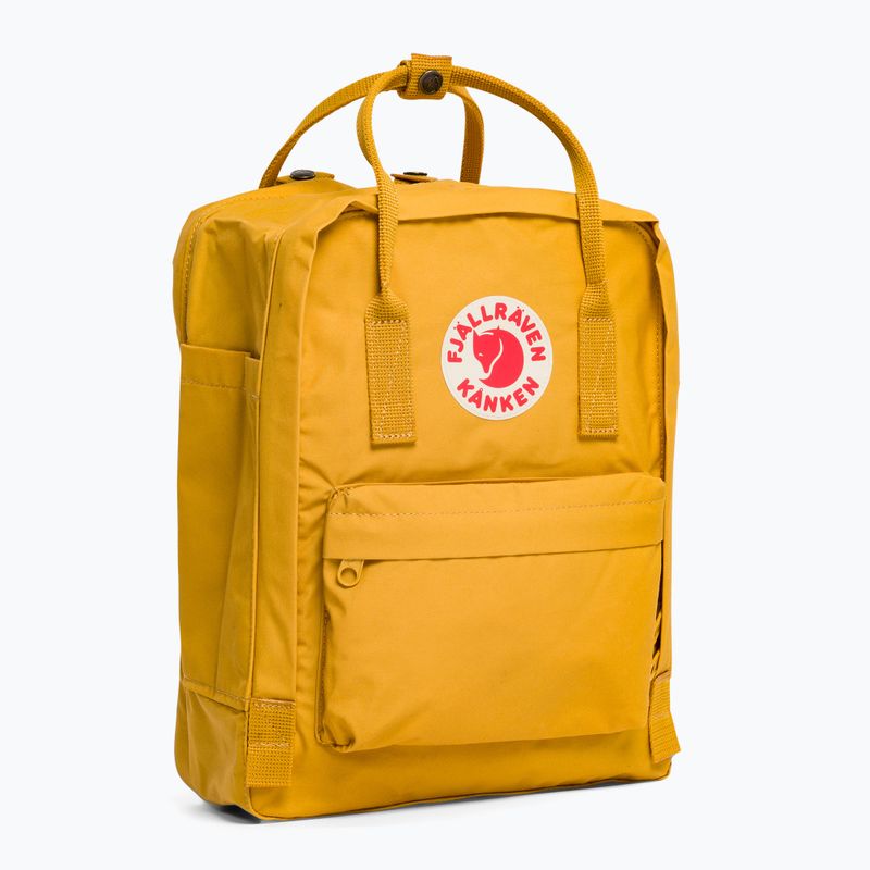 Fjällräven Kanken Laptop 13" turistinė kuprinė 160 yellow F23523 3