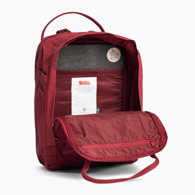 Fjällräven Kanken Laptop 13" turistinė kuprinė 326 burgundy F23523 4