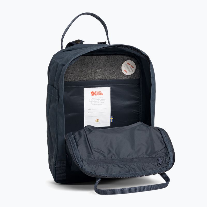 Fjällräven Kanken Laptop 13" turistinė kuprinė 560 navy blue F23523 4