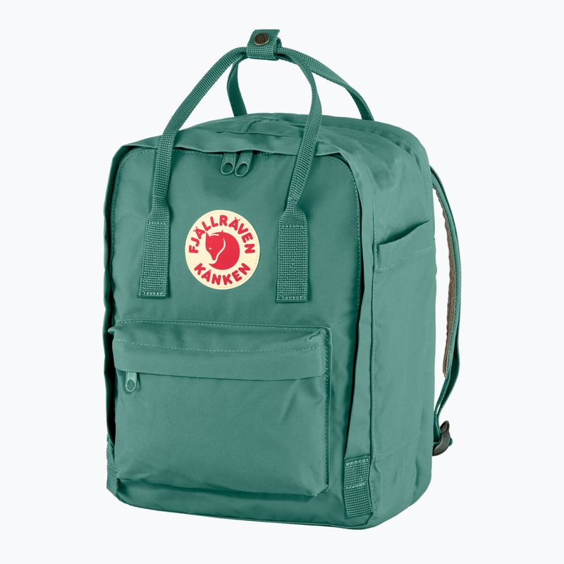 Miesto kuprinė Fjällräven Kanken Laptop 13 l frost green 2