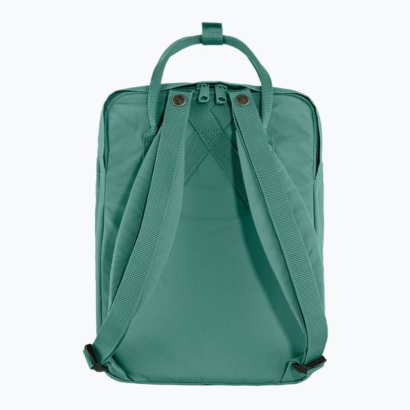 Miesto kuprinė Fjällräven Kanken Laptop 13 l frost green 3