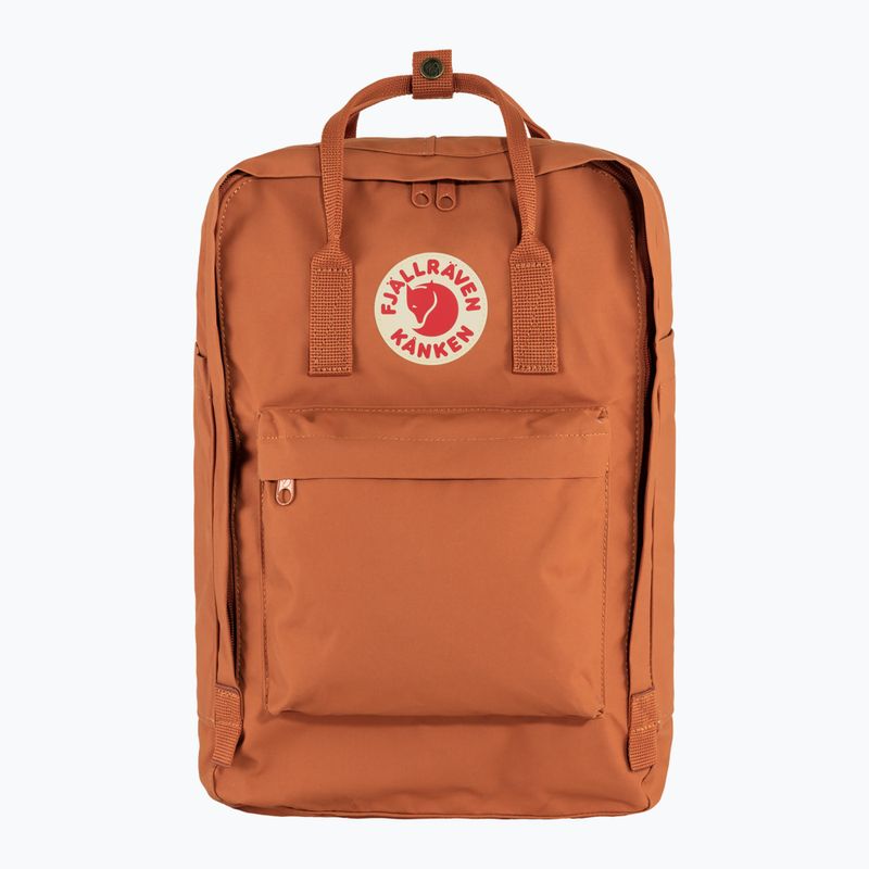 Miesto kuprinė Fjällräven Kanken Laptop 17" 20 l terracotta brown