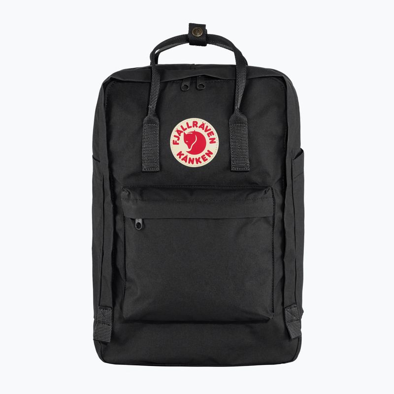 Miesto kuprinė Fjällräven Kanken Laptop 17" 20 l black