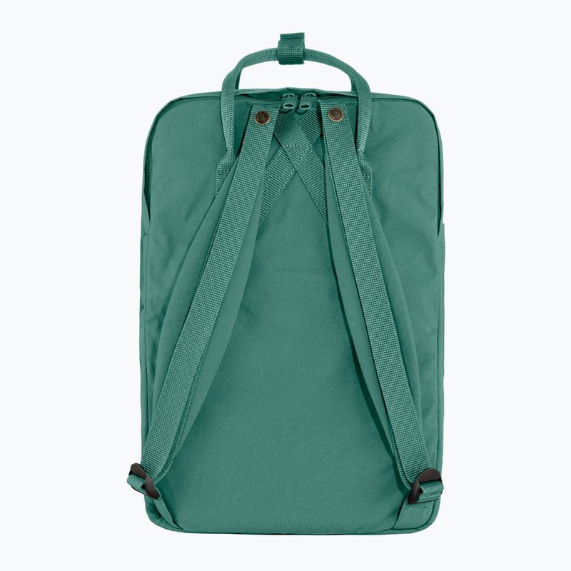 Miesto kuprinė Fjällräven Kanken Laptop 17" 20 l frost green 3