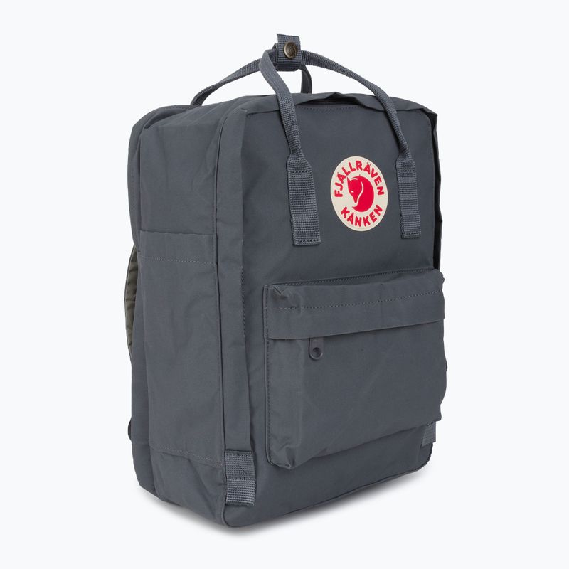 Fjällräven Kanken Laptop kuprinė 15" tamsiai pilka F23524 3