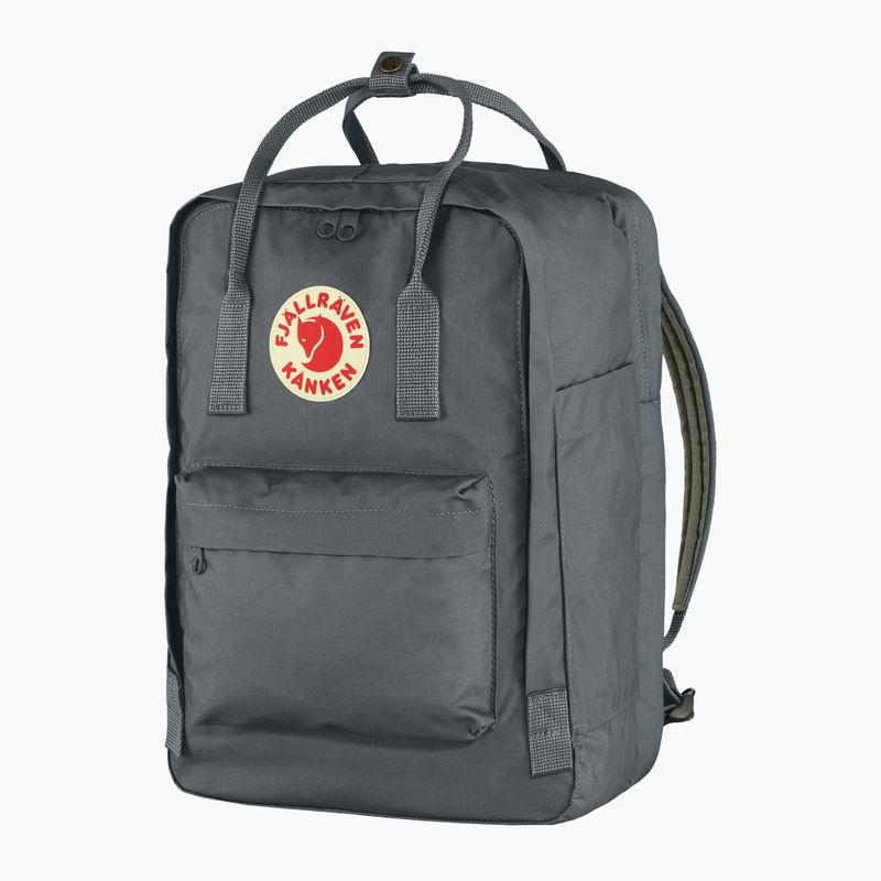 Fjällräven Kanken Laptop kuprinė 15" tamsiai pilka F23524 7