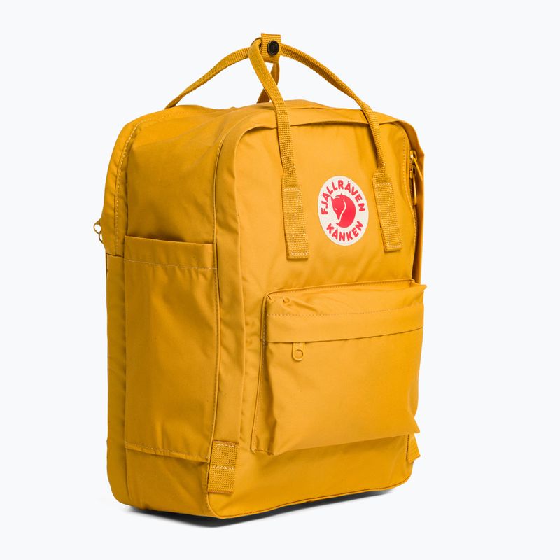 Fjällräven Kanken Laptop 15" turistinė kuprinė 160 yellow F23524 3