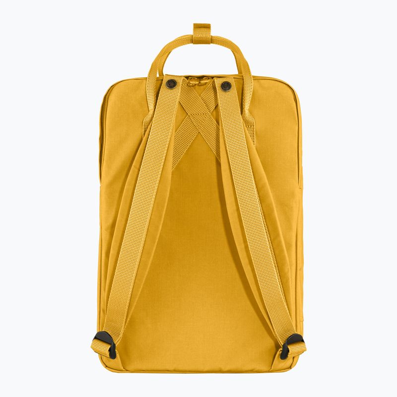 Fjällräven Kanken Laptop 15" turistinė kuprinė 160 yellow F23524 7