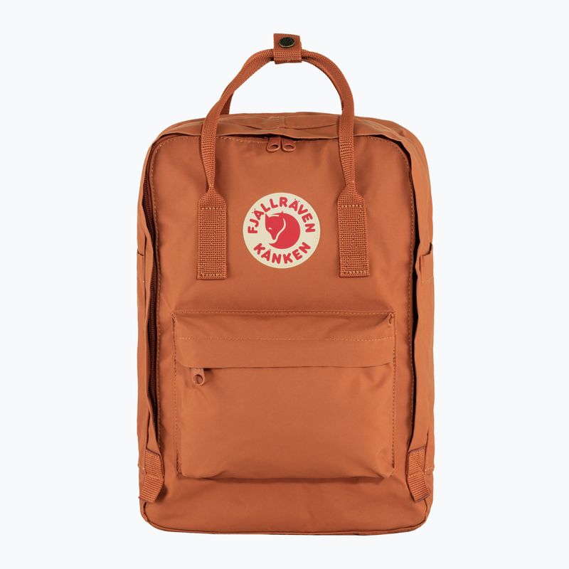 Miesto kuprinė Fjällräven Kanken Laptop 15" 18 l terracotta brown