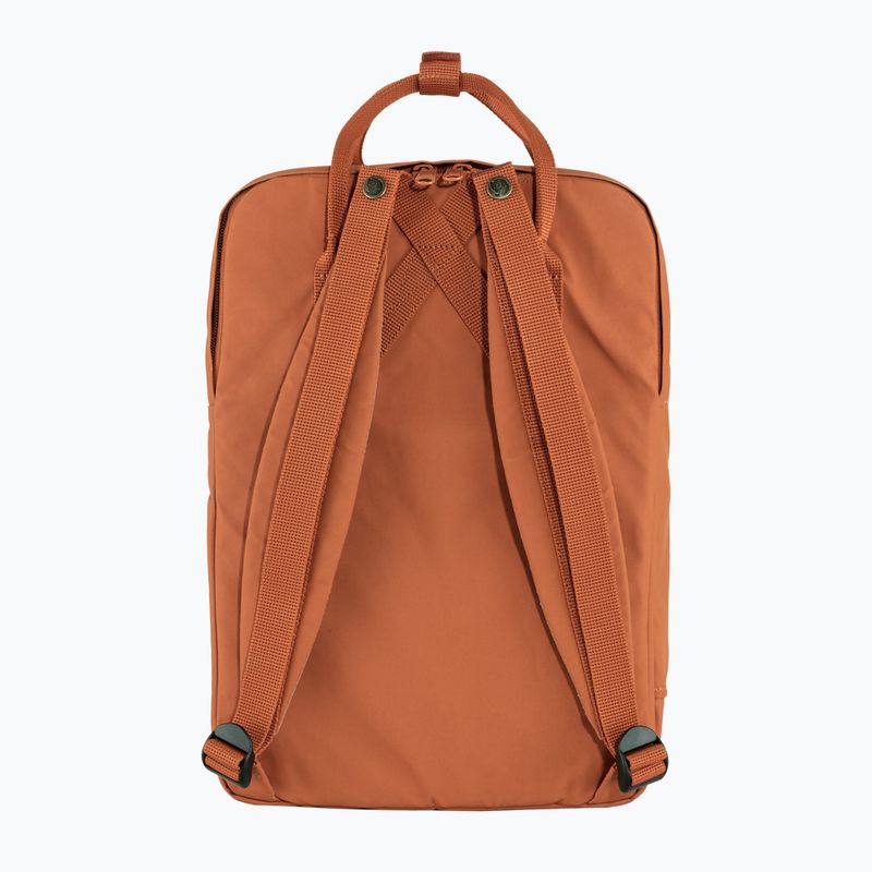 Miesto kuprinė Fjällräven Kanken Laptop 15" 18 l terracotta brown 3