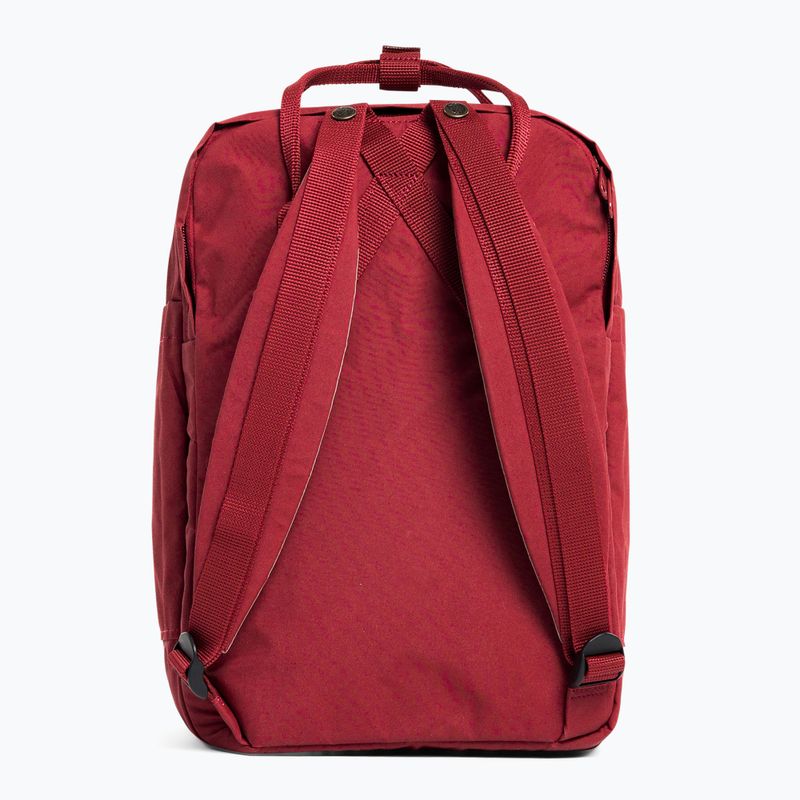 Fjällräven Kanken Laptop 15" turistinė kuprinė 326 maroon F23524 2