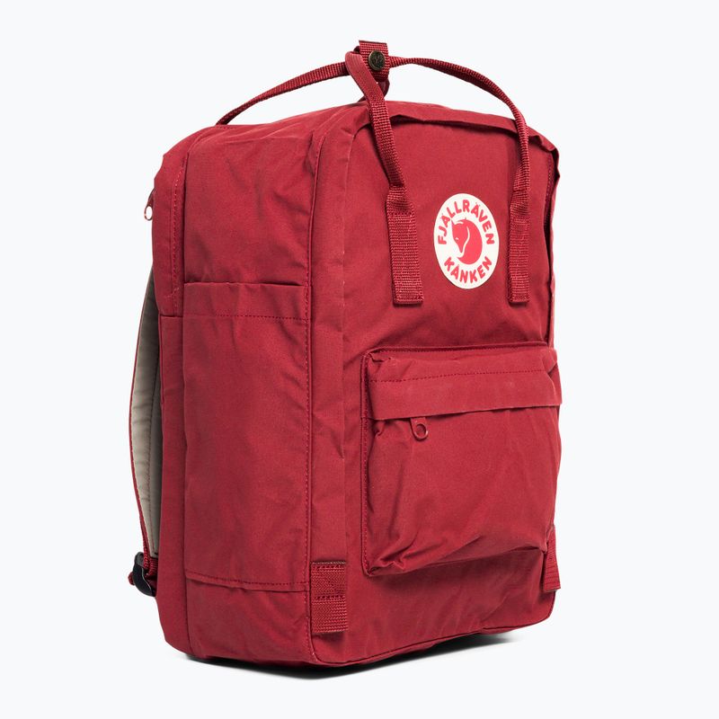 Fjällräven Kanken Laptop 15" turistinė kuprinė 326 maroon F23524 3