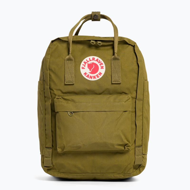 Fjällräven Kanken Laptop 15" turistinė kuprinė 631 foliage green F23524