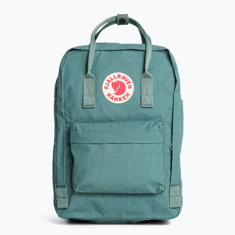 Fjällräven Kanken Laptop 15" turistinė kuprinė 664 frost green F23524