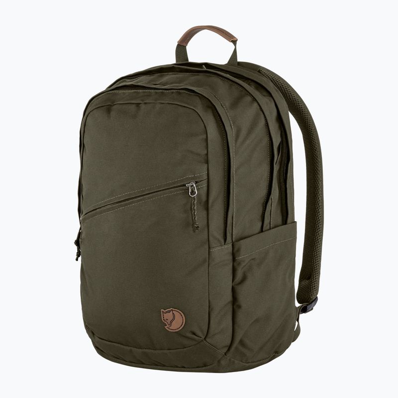 Miesto kuprinė Fjällräven Räven 28 l dark olive 2