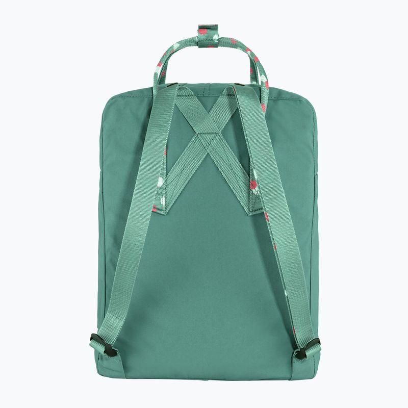 Turistinė kuprinė Fjällräven Kanken 16 l frost green/confetti pattern 3