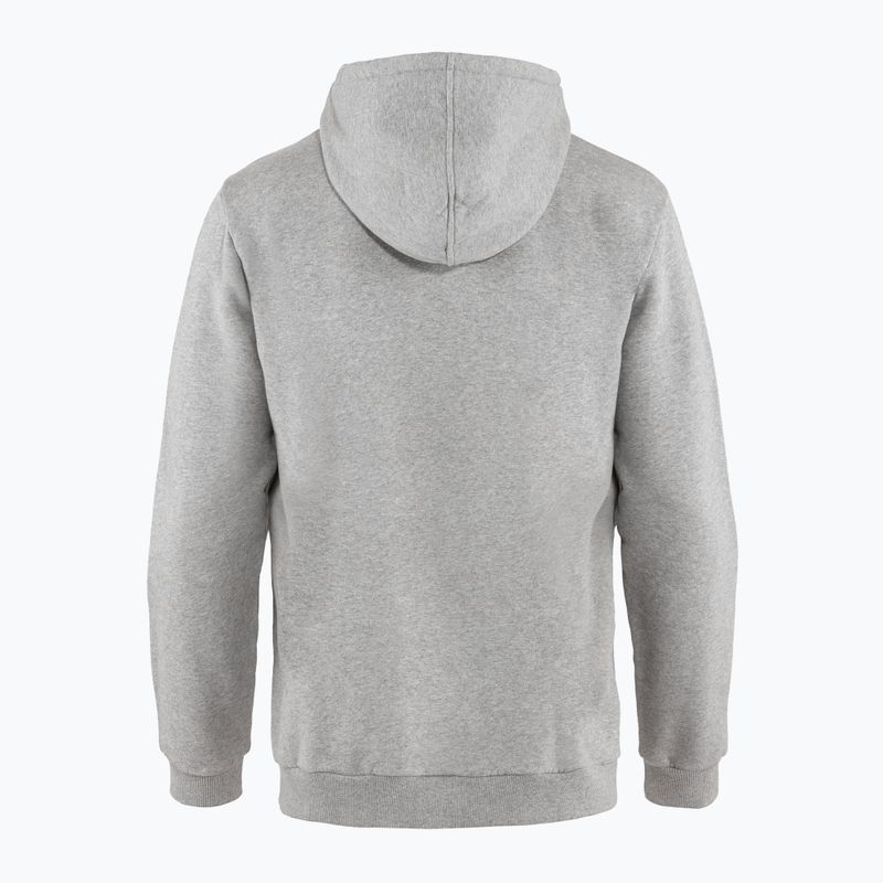 Vyriški džemperiai Fjällräven Logo Hoodie Grey F84144 2