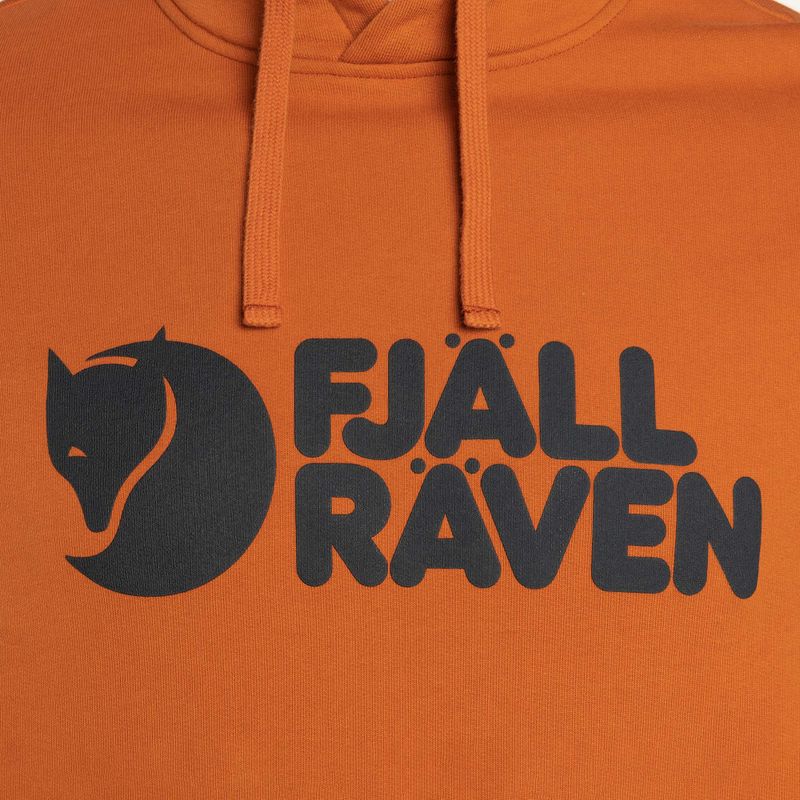 Vyriški džemperiai Fjällräven Logo Hoodie brown F84144 3