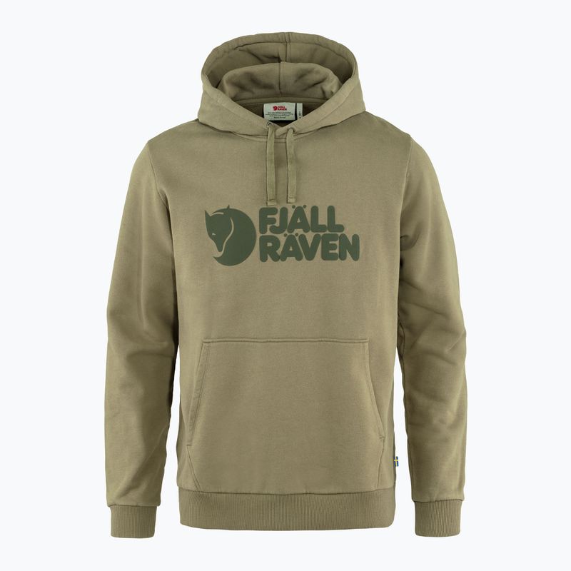 Vyriški džemperiai Fjällräven Logo Hoodie green F84144