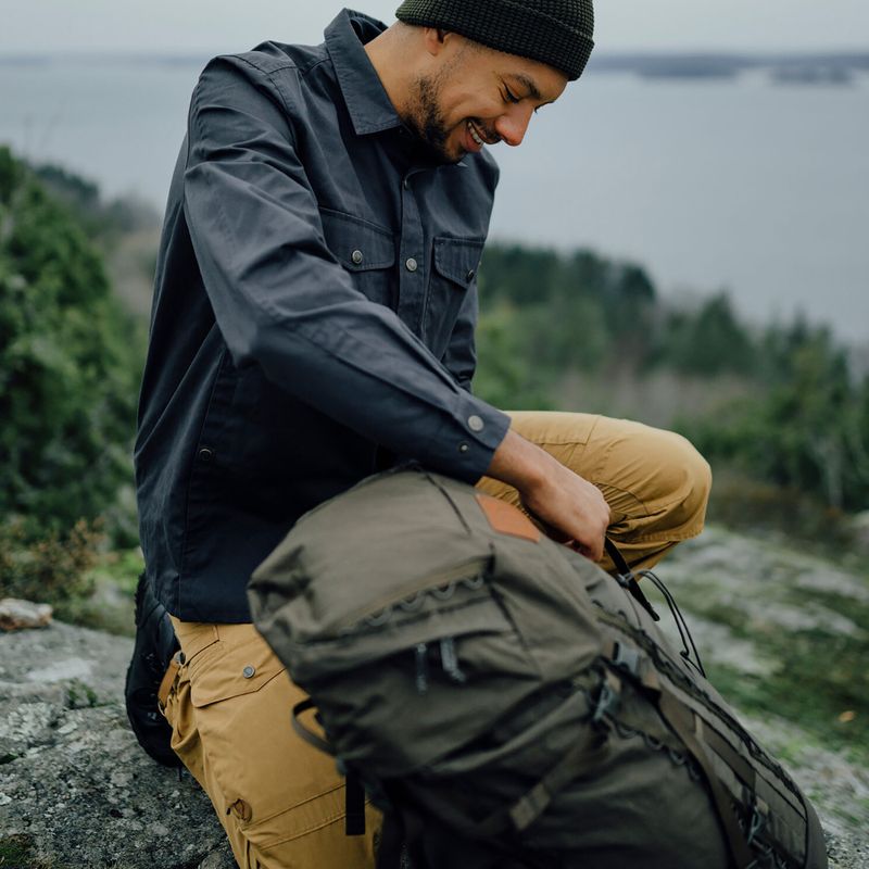 Vyriški marškiniai Fjällräven Singi Overshirt indigo blue 4