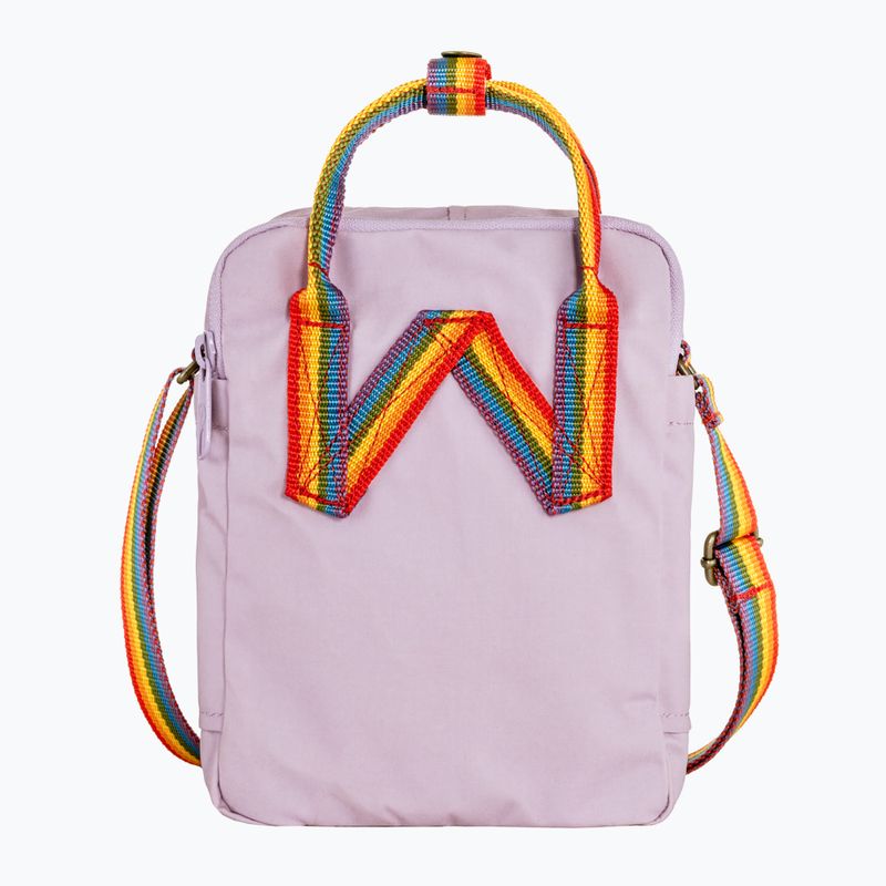 Mažas krepšys Fjällräven Kanken Rainbow Sling 2,5 l pastel lavender/ rainbow 3