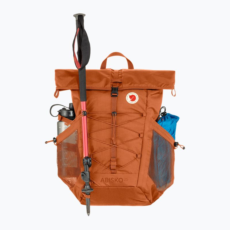 Turistinė kuprinė Fjällräven Abisko Hike Foldsack 25 l terracotta brown 5