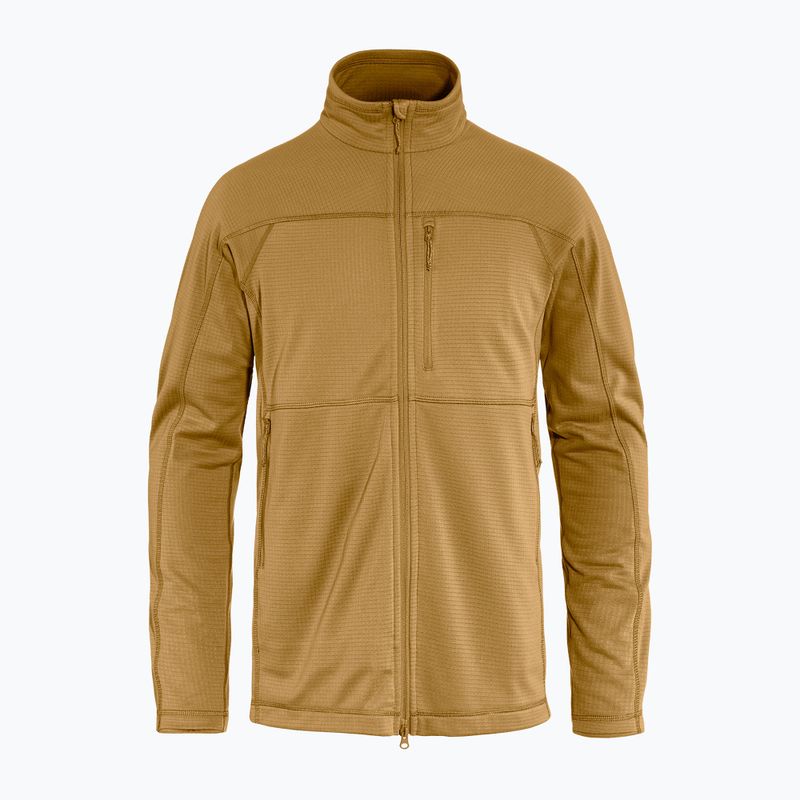 Fjällräven vyriški Abisko Lite Fleece megztiniai rudos spalvos F86971