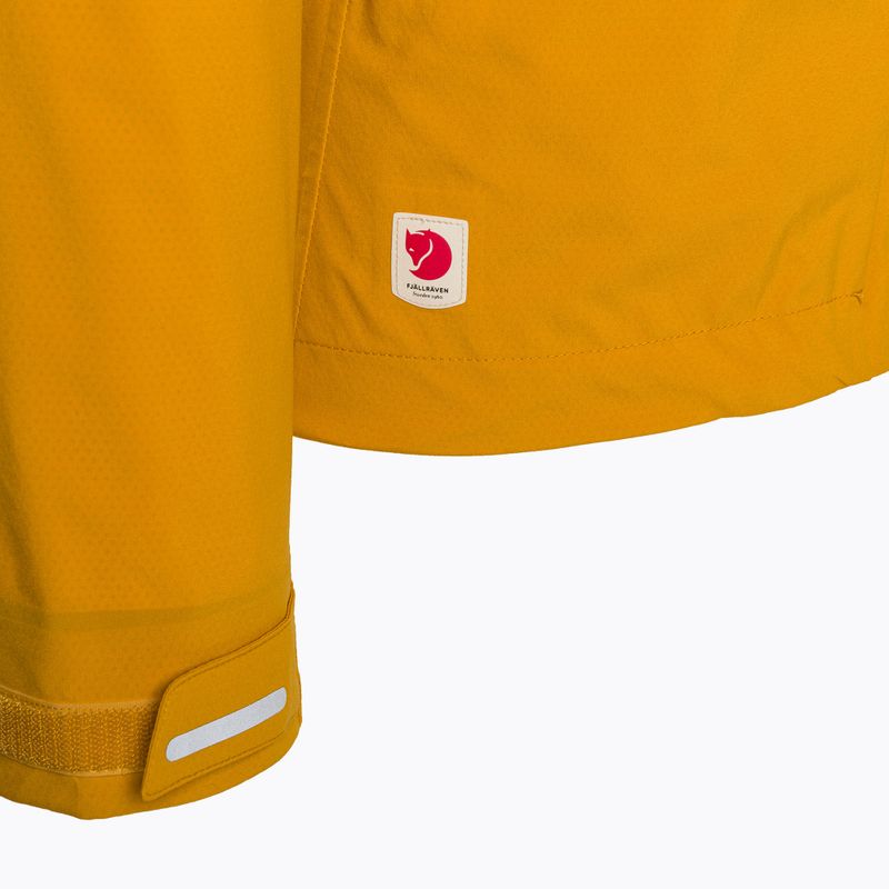 Moteriška striukė nuo lietaus Fjällräven HC Hydratic Trail yellow F86982 3