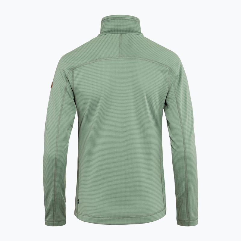 Fjällräven moteriškas vilnonis džemperis Abisko Lite Fleece žalias F87142 2