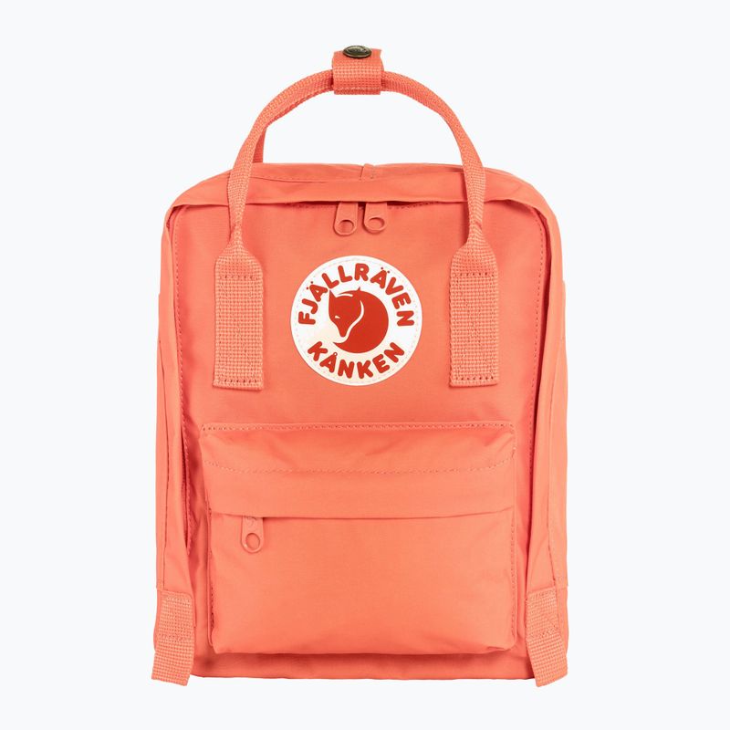 Fjällräven Kanken Mini 350 korall vaikiška turistinė kuprinė