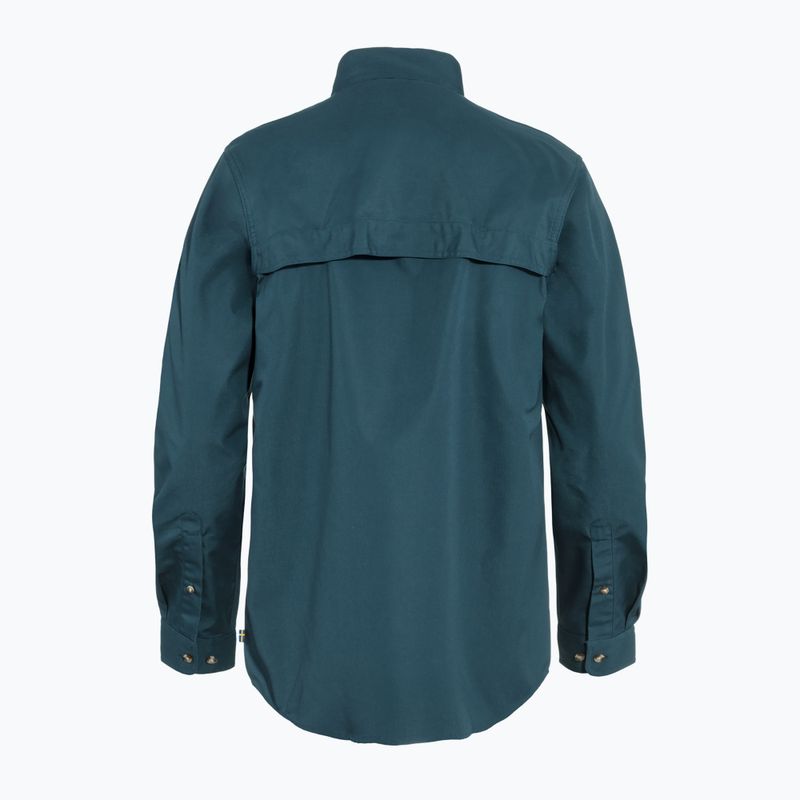 Vyriški marškiniai Fjällräven Singi Trekking Shirt mountain blue 2