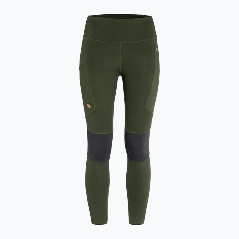 Moteriškos trekingo kelnės Fjällräven Abisko Trekking Tights Pro deep forest 4