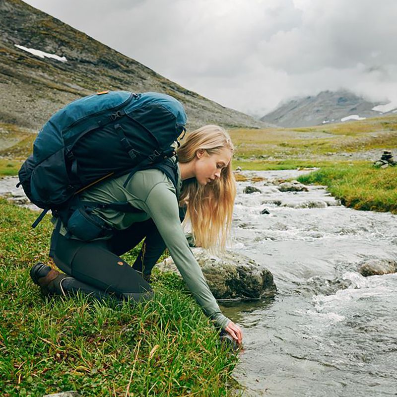 Moteriškos trekingo kelnės Fjällräven Abisko Trekking Tights Pro deep forest 6