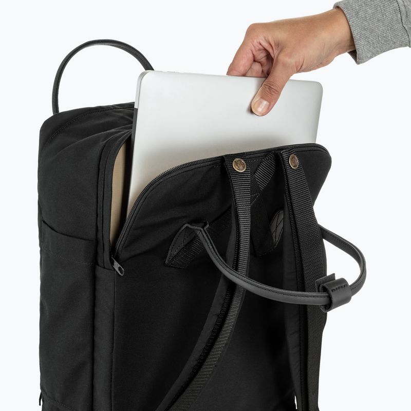 Miesto kuprinė Fjällräven Kanken no. 2 Black Laptop 15" 18 l black 11