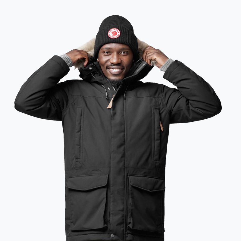 Vyriška žieminė striukė Fjällräven Nuuk Lite Parka 550 black