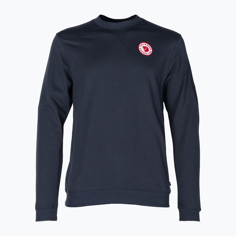 Vyriškas džemperis Fjällräven 1960 Logo Badge Sweater 555 dark navy