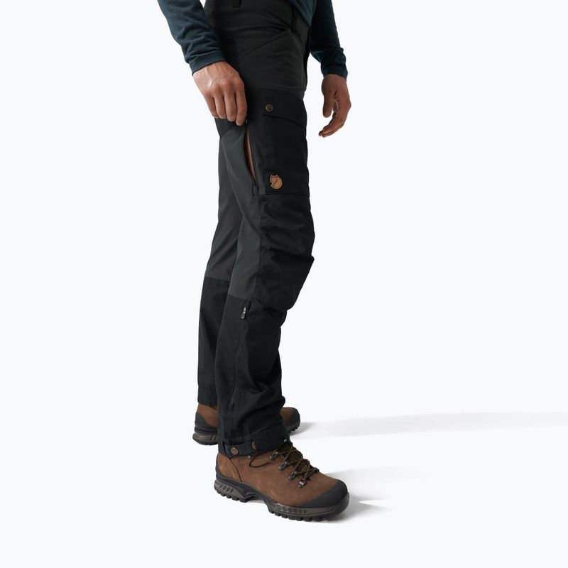Vyriškos trekingo kelnės Fjällräven Keb Agile 550 black